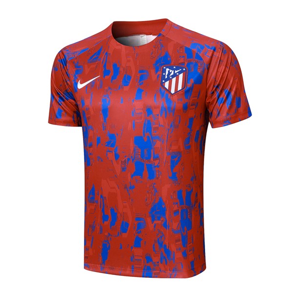 Maglia Formazione Atlético De Madrid 2024 Rosso Blu